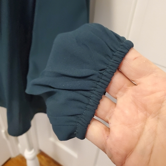 Daniel Rainn Green Blouse Size Medium, Business Casual - Picture 3 of 9